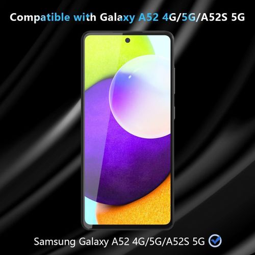 product_image_name-Generic-واقي شاشة من جيلاسو لسامسونج جالاكسي A52 مصنوع من الزجاج المتمبر قطعتين مضاد للتجسس و البصمات-2