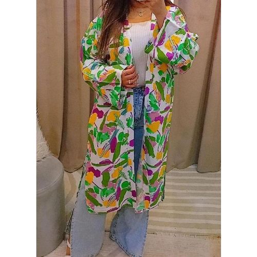 product_image_name-Generic-كيمونو طويل الأكمام من BONBON للنساء بمقاس فضفاض - متعدد الألوان-1