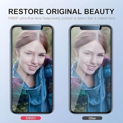 product_image_name-Generic-واقي عدسة كاميرا تين تكCamera متوافق مع iPhone 15 Pro / 15 Pro Max - واقي زجاجي مقوى 9H مع حلقة معدنية، أنيق ومقاوم للخدوش والتآكل (أزرق لامع)-4