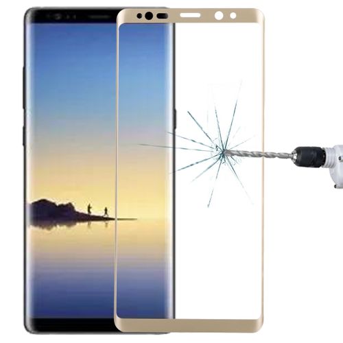 Buy For Samsung Galaxy Note 8 Full Screen Tempered Glass Screen Protector (Gold) in Egypt