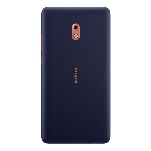 Nokia 2.1 موبايل 5.5 بوصة - 8 جيجا بايت - ثنائي الشريحة - أزرق/ نحاسي