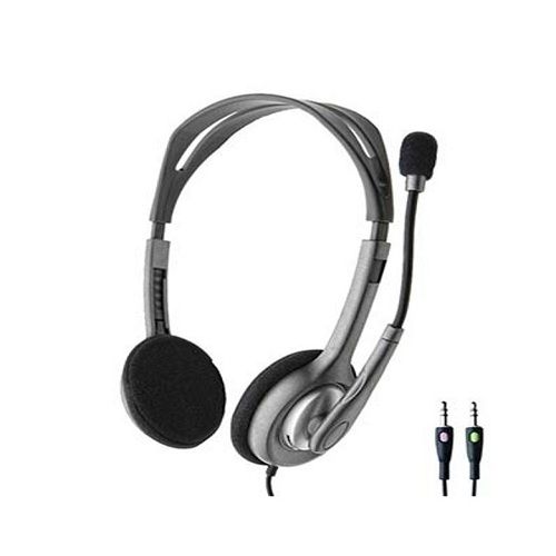 Shop Logitech H110 Stereo Headband Headset With Boom Microphone