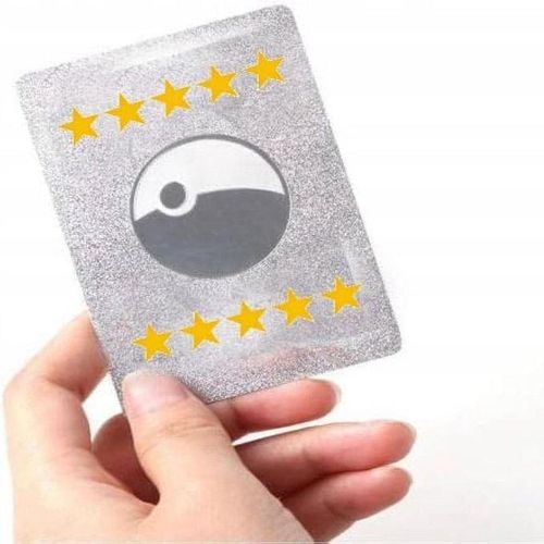 product_image_name-Generic-Pokemon (Pokemon) 25 PCS Foil Cards (Vmax, V, GX, EX & Basic cards) (silver)-2