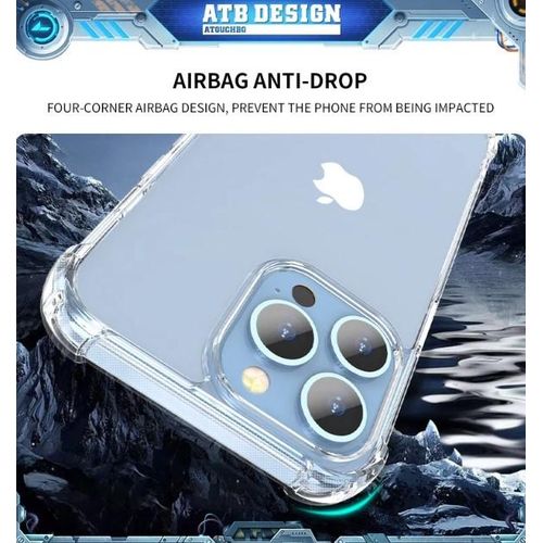 product_image_name-Generic-غطاء خلفي King Kong Defender مقاوم للصدمات لهاتف Apple iPhone 13 Pro Max، وزوايا Defender وظهر شفاف شبه متوافق مع Apple iPhone 13 Pro Max (6.7 بوصة) (شفاف)-2