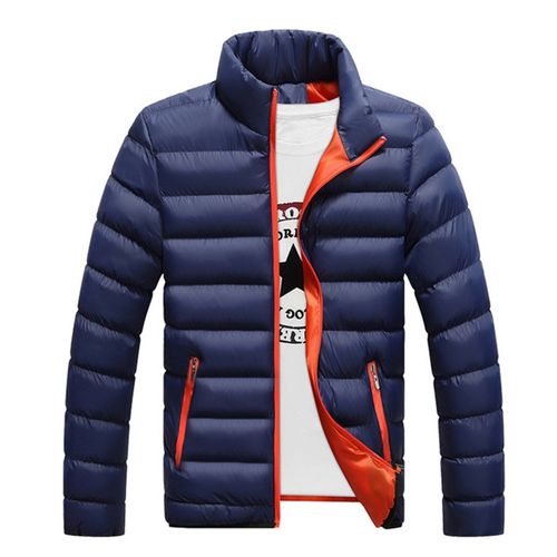 product_image_name-Generic-جاكيت قطن سميك للرجال بياقة واقفة وقصة ضيقة-1