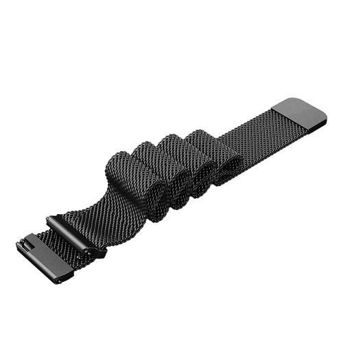 Buy Replacement Stainless Steel Band 20mm Bracelet For Oraimo Watch 2 Pro OSW-32- Smart Watch- Black in Egypt