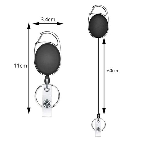 Generic Retractable Badge Holder Secureid Badge Reel Waterproof Card for Id  @ Best Price Online