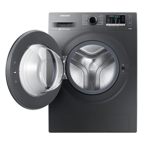 Samsung WW90J5475FX1AS Front Loading Digital Washing Machine - 9 Kg - Silver 