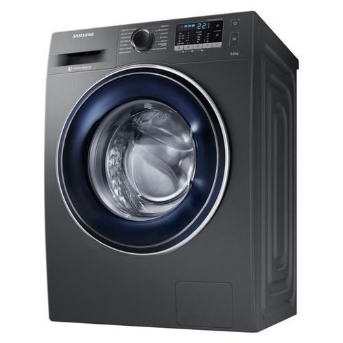Samsung WW90J5475FX1AS Front Loading Digital Washing Machine - 9 Kg - Silver 