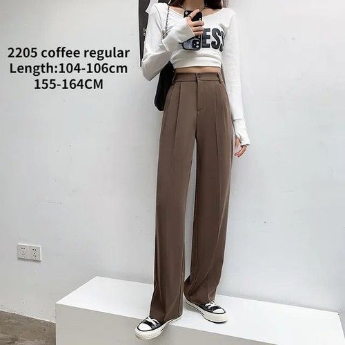 16 Jeans Casual High Waist Loose Wide Leg Pants For Women Spring Autumn New  hot pants @ Best Price Online