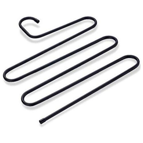 Generic Multifunction S-Type Stainless Steel Trousers Hanger 