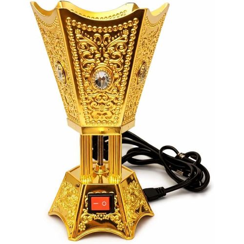 product_image_name-Generic-مبخرة كهربائية عربية فاخرة - تصميم ذهبي أنيق - مناسبة للمنزل والمجلس والضيافة-1