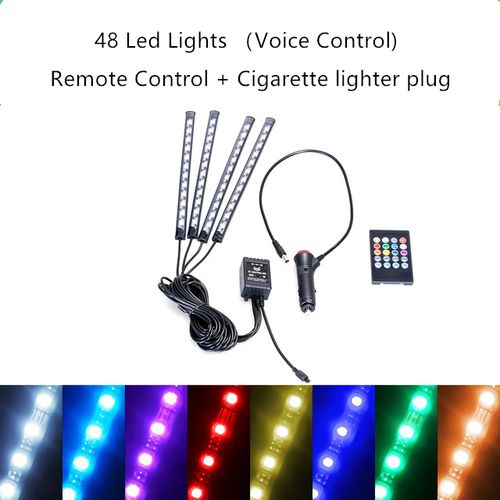 LED light strip for car decoration 12V - 3M length