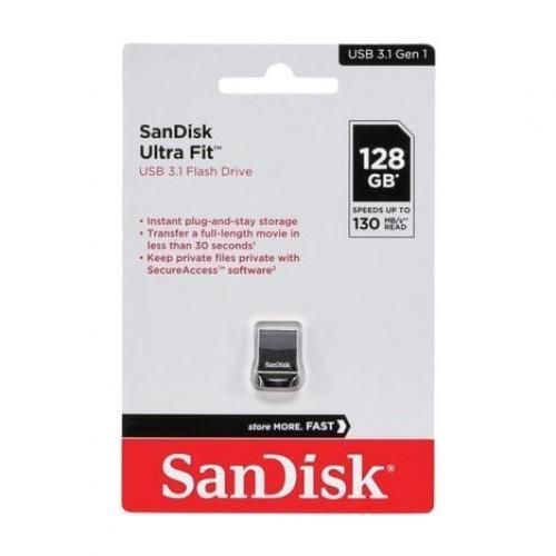 Buy Sandisk 128GB Ultra Fit USB 3.1 Type-A Flash Drive in Egypt