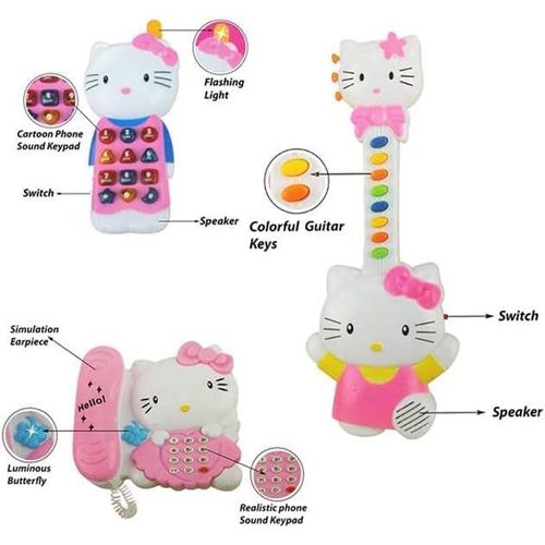 product_image_name-Generic-Hello Kitty 3 in 1 Musical Toy Set Kids – Educational & Fun -2