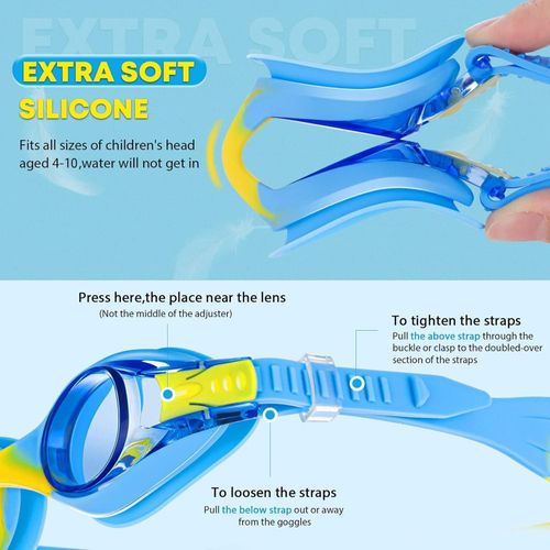 product_image_name-Generic- Unisex-Child Swimming Goggles Anti Fog Swimming Goggles-2