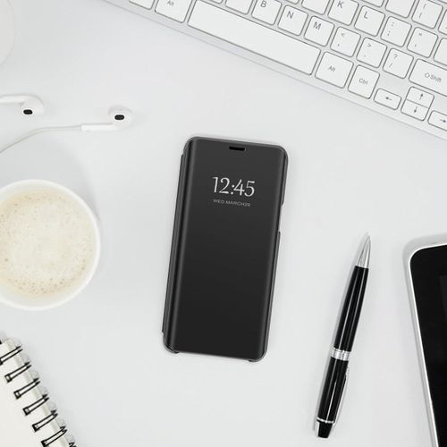 product_image_name-Generic-حافظة حماية A15 من الجلد الاصلي قابلة للطي بزاوية 360 درجة لموبايل سامسونج جالاكسي 5G، شبكة الجيل الخامس بلاستيك، أسود-8