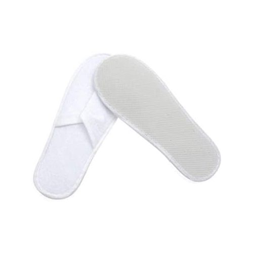 Buy 10 Pairs Of White Disposable Slippers Toweling Hotel Slippers SPA Slippers Guest Slipper White in Egypt