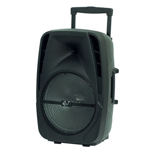 iQ&amp;T A19X - Loud Speaker 700W - Wirless Mic - BT - USB - Disco Light - 2200mAH Battary ( 4 Hours Without Electricity ) - Black