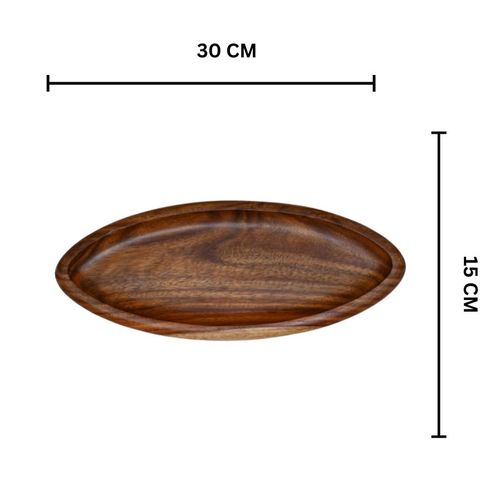 product_image_name-Generic-Oval serving tray, natural pine wood-3