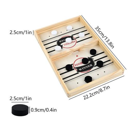 تسوق Foosball Winner Games Hockey Paced Sling Puck Board Game Fast