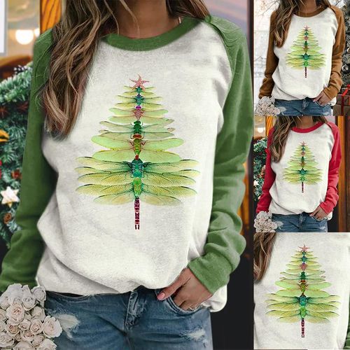 Dragonfly christmas sweatshirt new arrivals