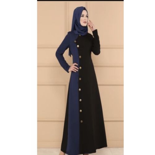 Generic Gorgeous Black And Navy Abaya Best Price Online Jumia Egypt