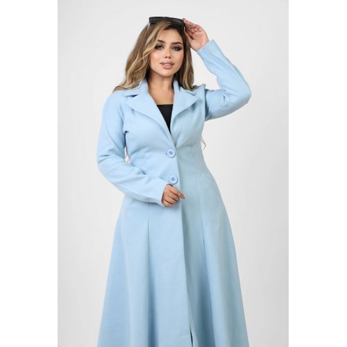 Light blue womens coat new arrivals