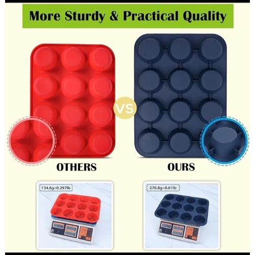 Generic 12-cupcake tray - image 3