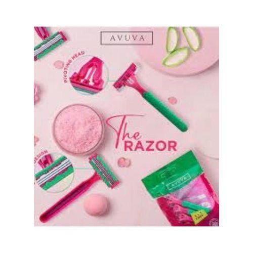 product_image_name-Avuva-شفرات حلاقة للاستخدام مرة واحدة برأس محوري للنساء-2