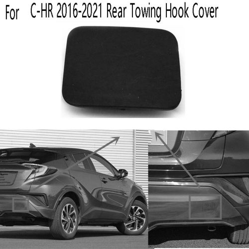 Generic Car Rear Bumper Tow Hook Cover Cap for Toyota C-HR 2016-2021 @ Best  Price Online