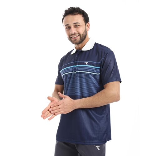 product_image_name-Diadora-تي شيرت بولو رياضي للرجال من ديادورا - لون كحلي-4