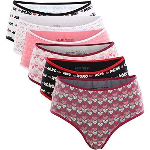  Dice Panties, Dice Underwear, Briefs, Cotton Briefs