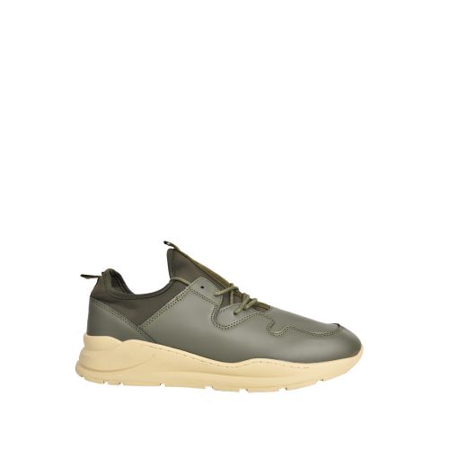 Town Team Casual Leather Sneaker - KHAKI