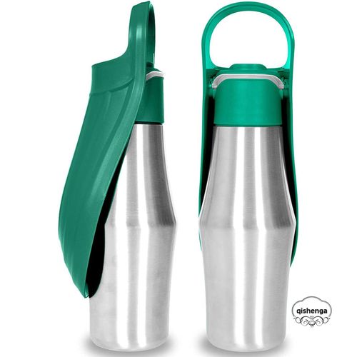 Metal dog water bottle new arrivals