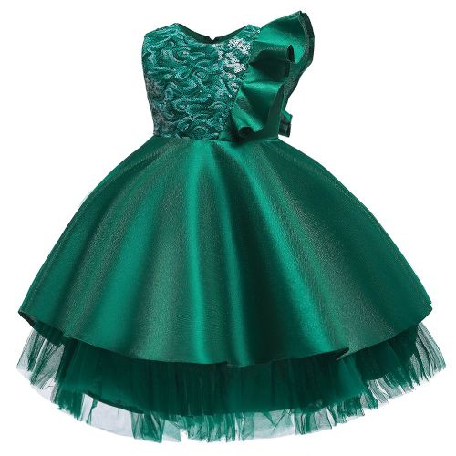 Buy Flower Girls' Dress-Green in Egypt