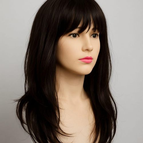 product_image_name-Generic-باروكة بطول متوسط مع غرة سوداء-2