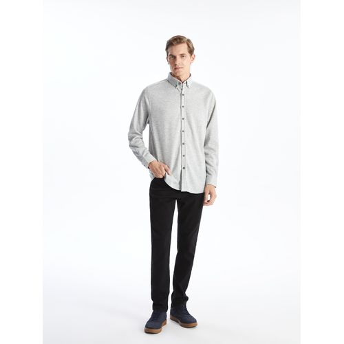 product_image_name-LC Waikiki-قميص رجالي بأكمام طويلة بقصة ضيقة من LC Waikiki-4