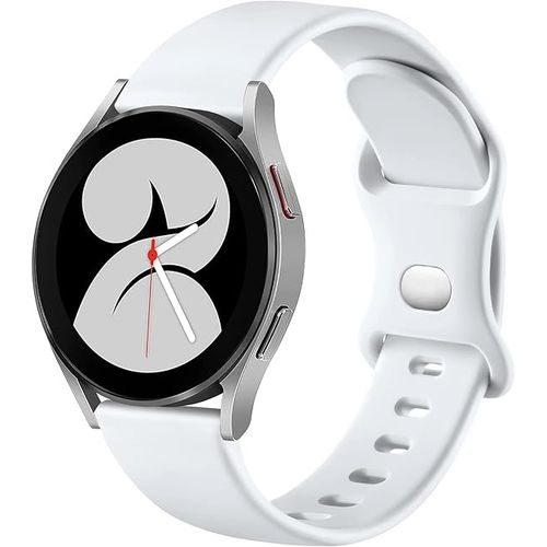 Generic Silicone Band 20mm Waterproof Soft Silicone Sport Band For Samsung Gear Sport Samsung Watch 4 5 5 Pro S2 Classic Active 2 44 40mm Amazfit GTS4 GTS3 By TenTech White Best Price Online Jumia Egy...