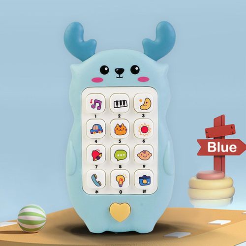 Generic Early Educational Mobile Phone Toys Boys Girls Blue Best