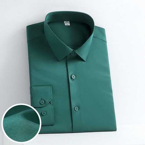 Buy HnB Men's Stylish Formal Shirts Dress Shirt Solid Color Slim