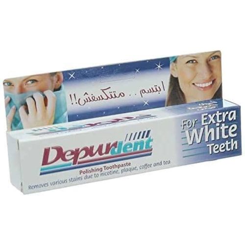 اشتري Depurdent Polishing Toothpaste For Extra White Teeth - 50 ML في مصر
