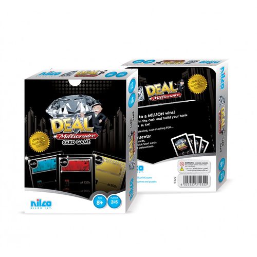 Buy Nilco Deal Millionaire Card Game in Egypt