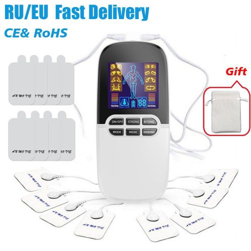  TechCare Mini Tens Unit Machine 10 Massage Modes