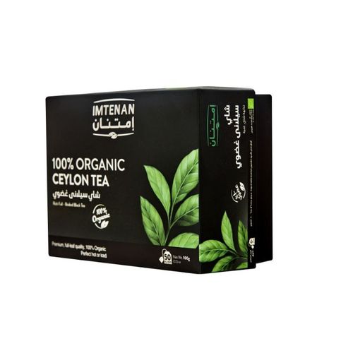 اشتري Imtenan Organic Ceylon Tea - 50 Sachet في مصر
