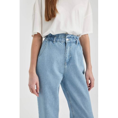 product_image_name-Defacto-بنطلون جينز بيبرباج بخصر عالي وقصة مستقيمة-4