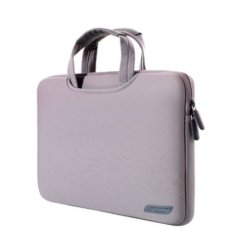 Buy 12 Inch Portable Air Permeable Handheld Sleeve Bag ForBook, Lenovo And Other Laptops, Size:32x21x2cm(Grey) in Egypt