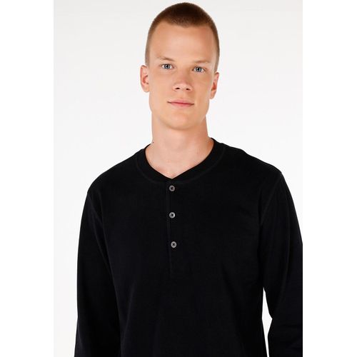 product_image_name-Colins-تي شيرت أسود بأكمام طويلة للرجال - كولينز-4