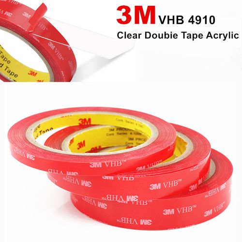 3 M VHB Double Sided Tape Heavy Duty Mounting Transparent Heat