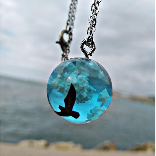 product_image_name-Generic-قلادة سماء زرقاء مع طائر نورس بلاستيكي داخلها - زجاج-6